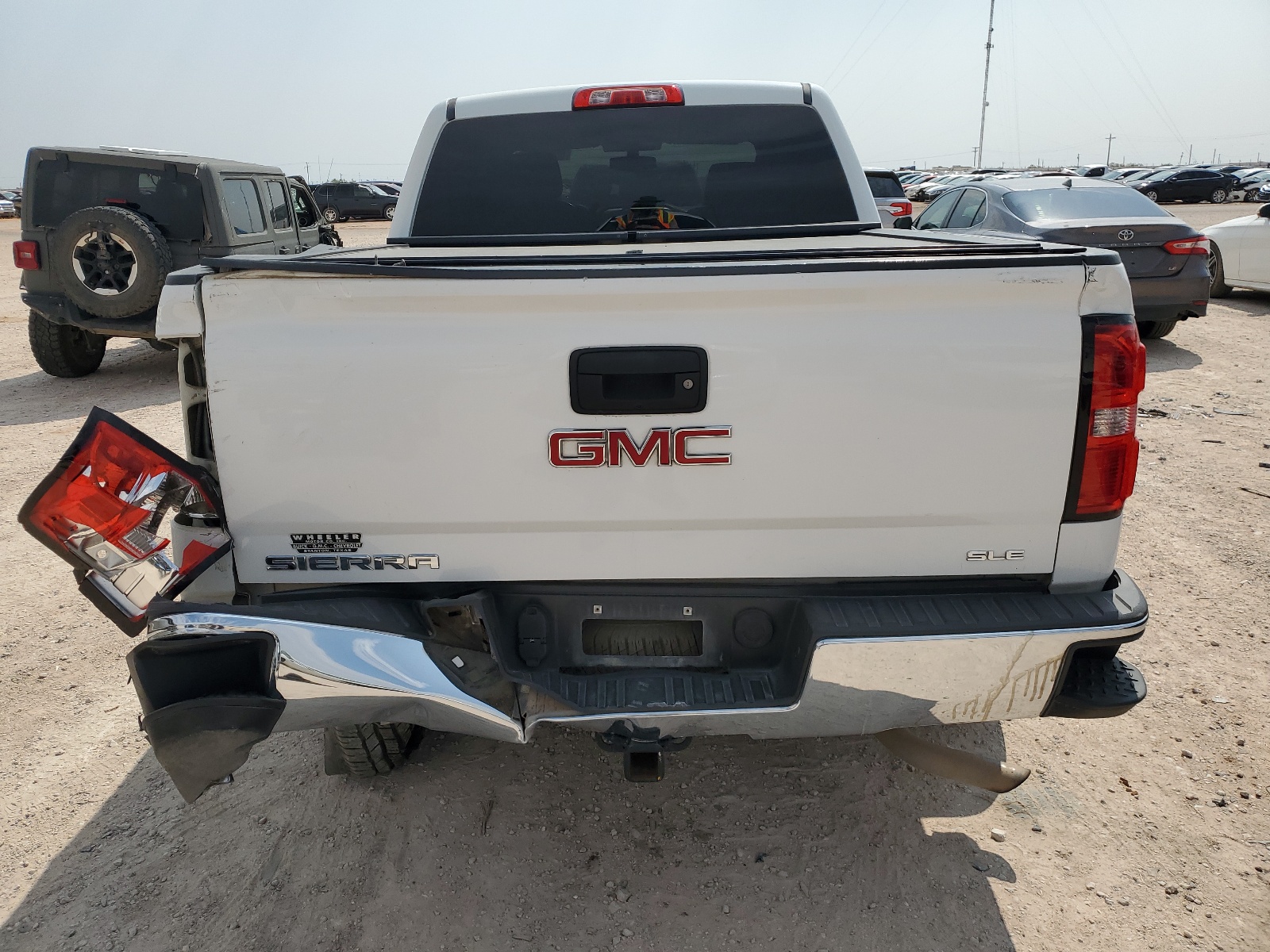 3GTU2UECXFG238982 2015 GMC Sierra K1500 Sle