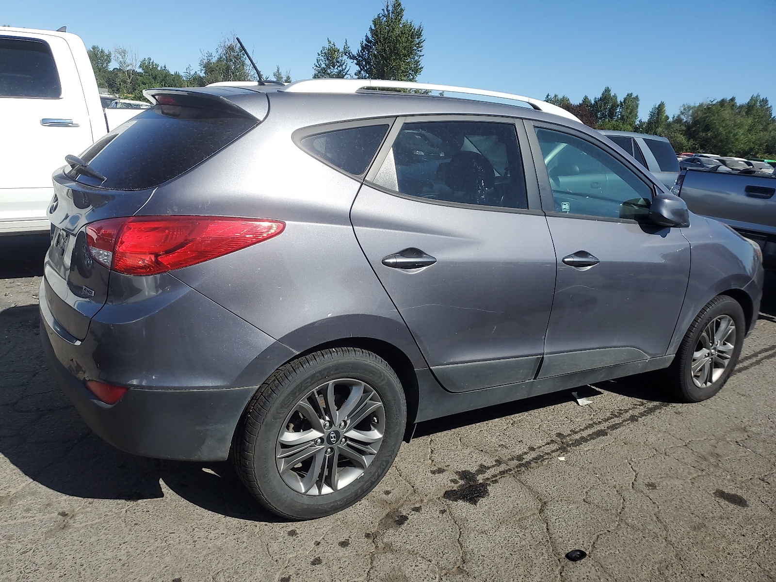 2014 Hyundai Tucson Gls vin: KM8JUCAG2EU808108