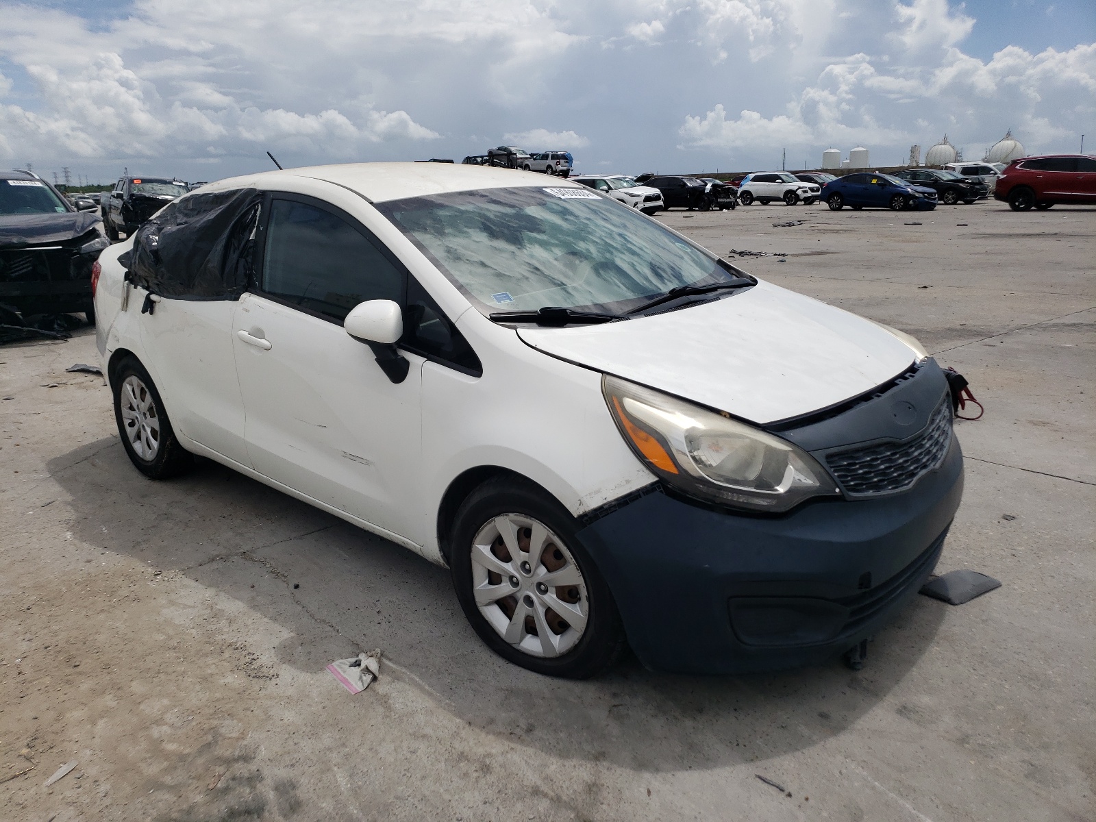 2015 Kia Rio Lx vin: KNADM4A32F6467185