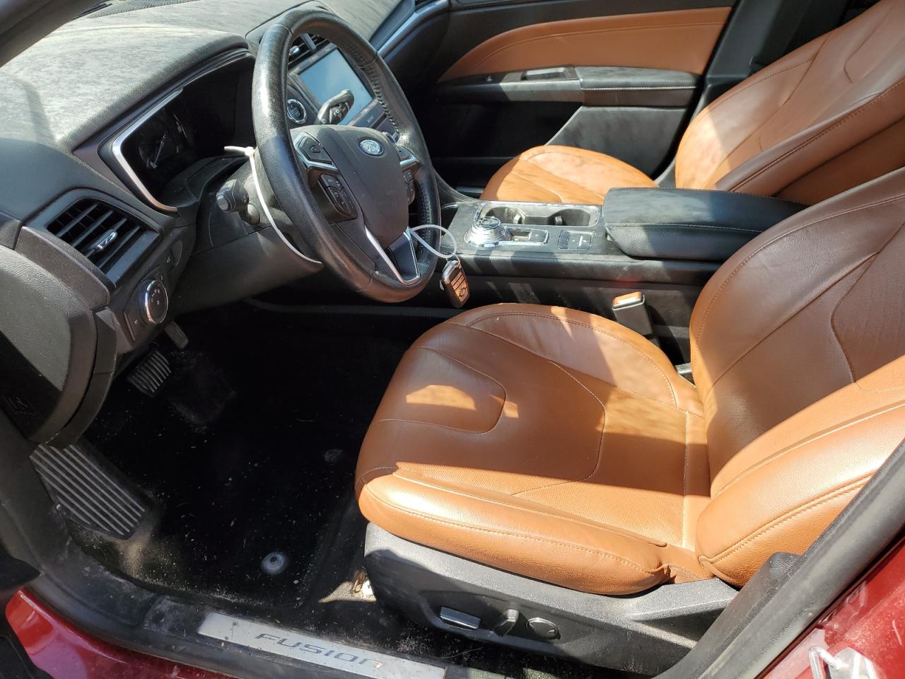 2019 Ford Fusion Titanium VIN: 3FA6P0SU9KR212538 Lot: 64102404
