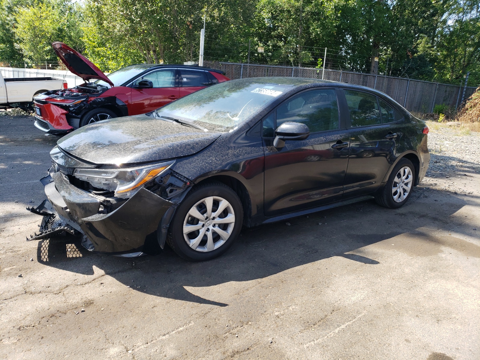 2022 Toyota Corolla Le vin: 5YFEPMAE8NP299222