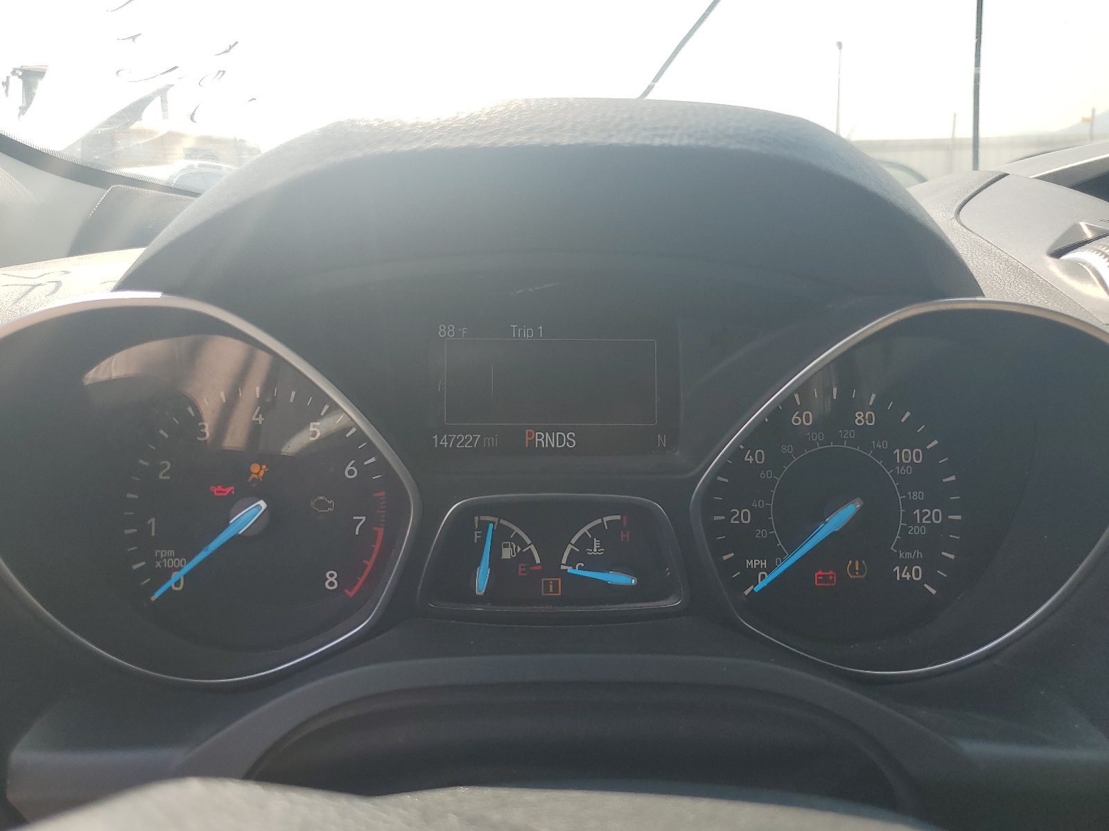 1FMCU0GD9HUC54414 2017 Ford Escape Se