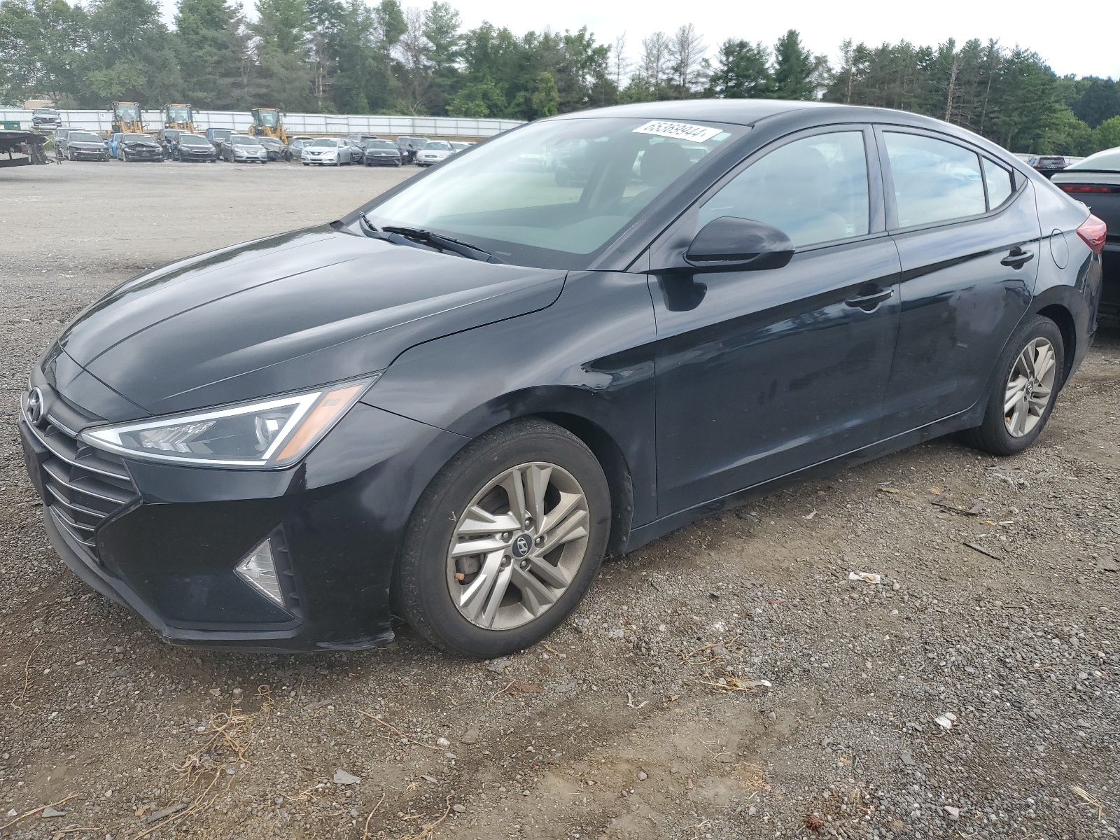 2019 Hyundai Elantra Sel vin: 5NPD84LF9KH479512