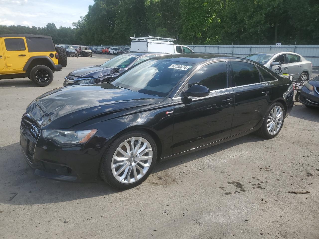 2012 Audi A6 Premium Plus VIN: WAUGGAFC6CN038869 Lot: 61390074