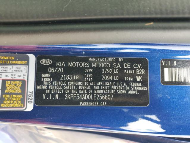 3KPF54AD0LE256607 Kia Forte EX 12