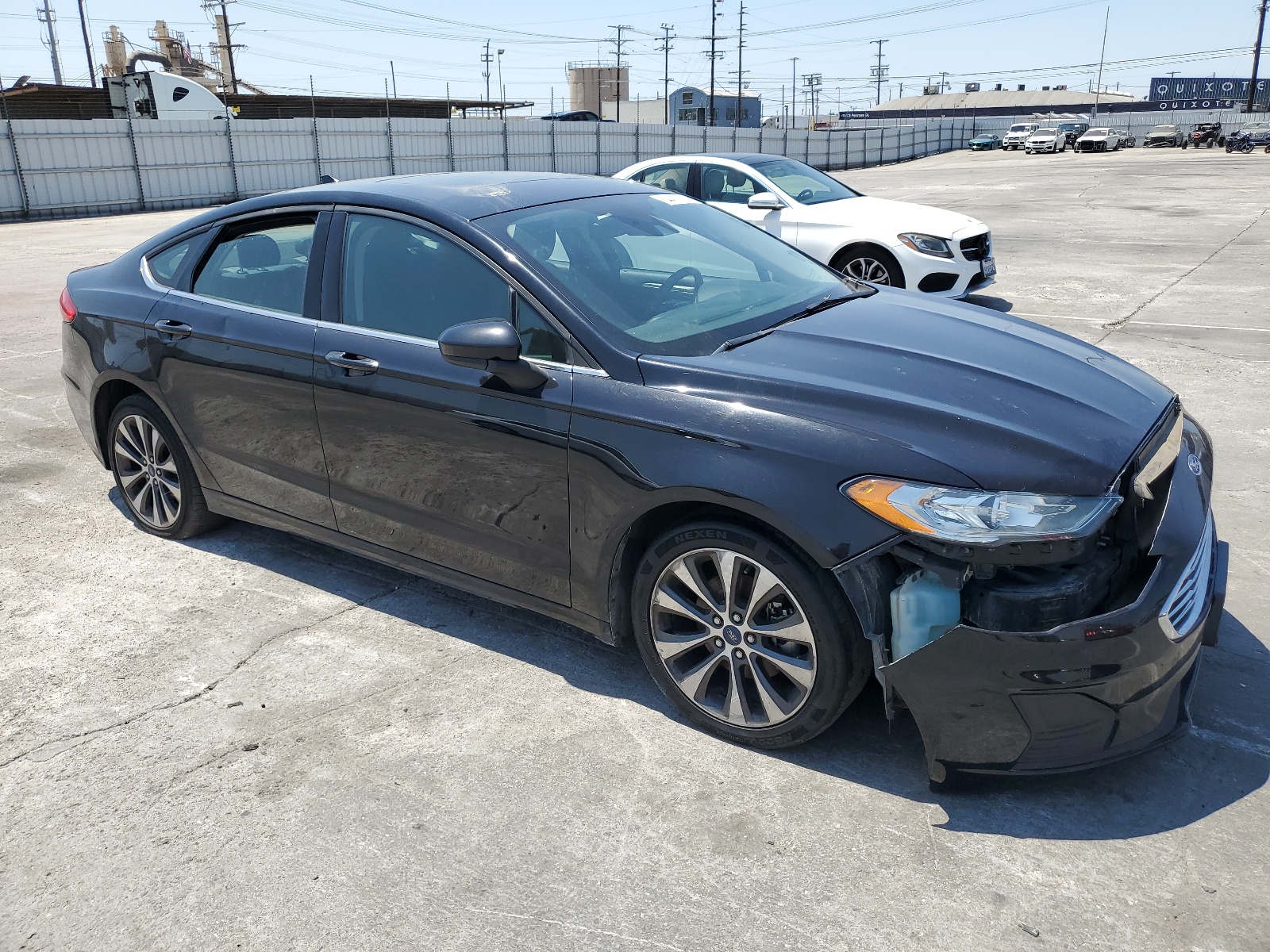 2019 Ford Fusion Se vin: 3FA6P0T98KR237828