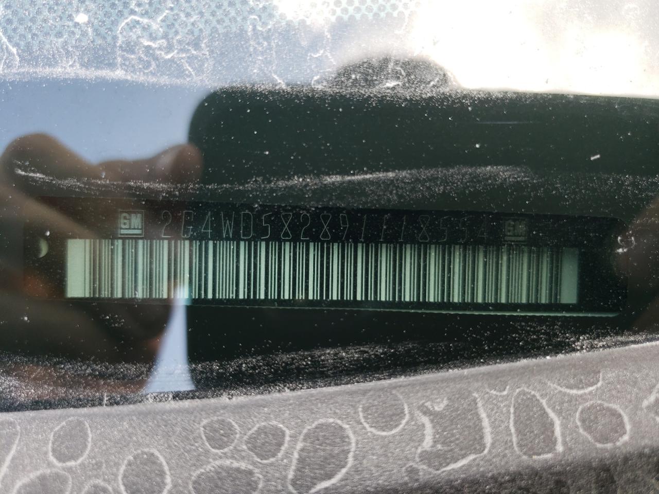 2009 Buick Lacrosse Cxl VIN: 2G4WD582891118554 Lot: 63877204