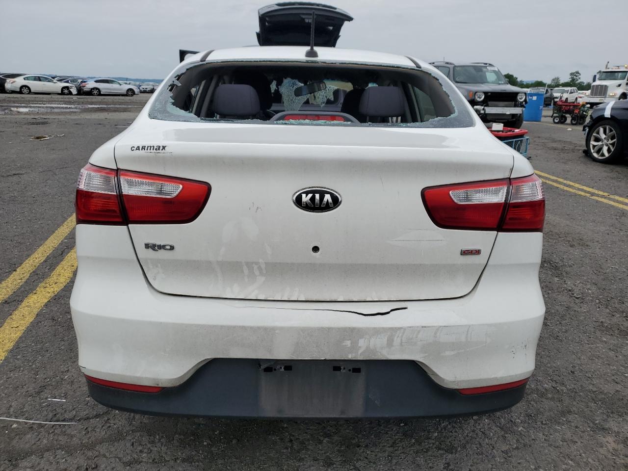 2016 Kia Rio Lx VIN: KNADM4A30G6650912 Lot: 63602604