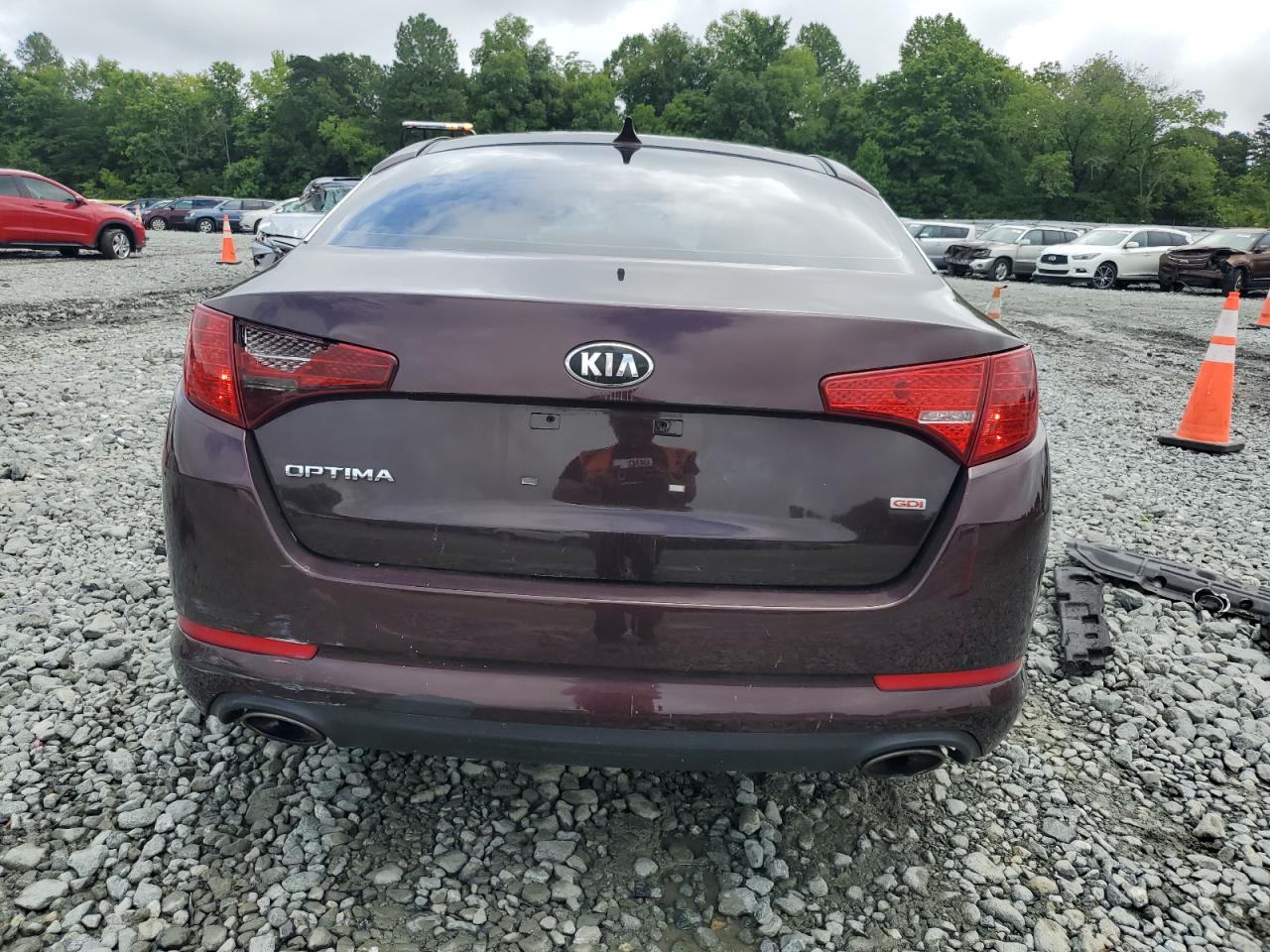 2013 Kia Optima Lx VIN: 5XXGM4A79DG187698 Lot: 63343564