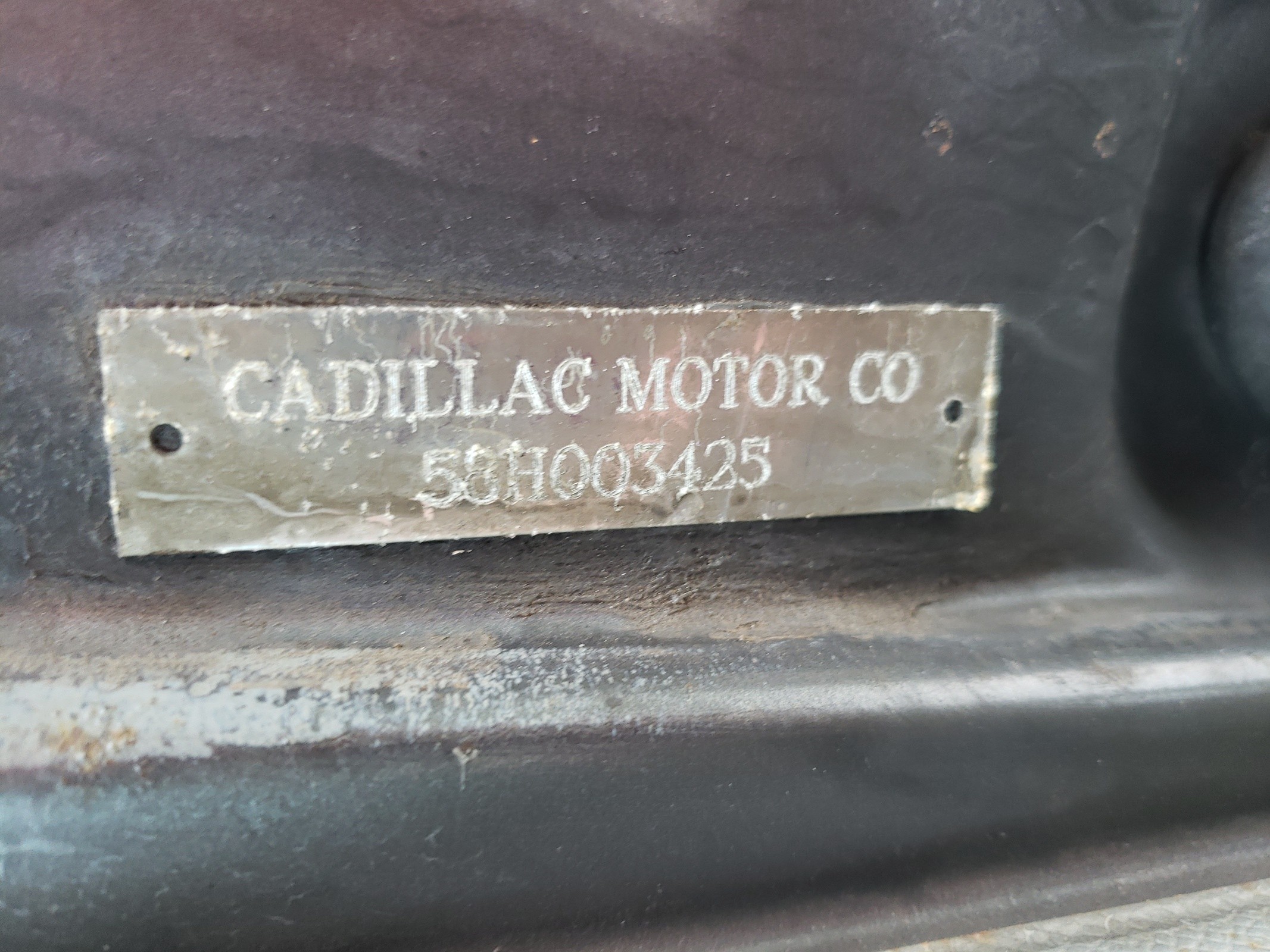 58H003425 1958 Cadillac Series 62