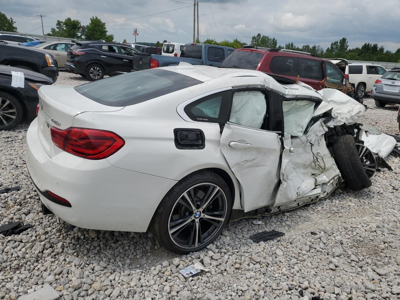 2019 BMW 440Xi Gran Coupe VIN: WBA4J7C52KBM74695 Lot: 64219014