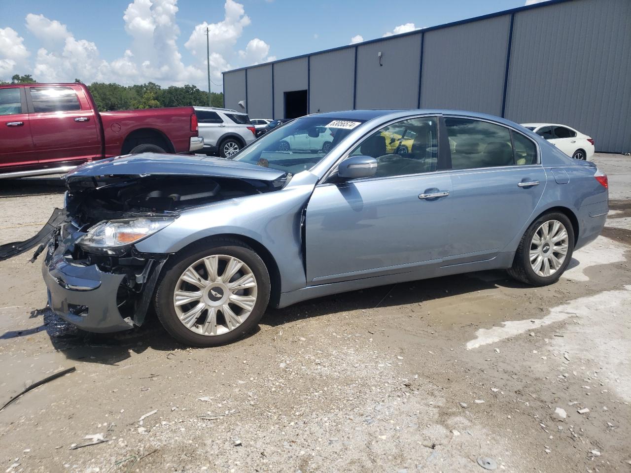 2010 Hyundai Genesis 3.8L VIN: KMHGC4DE2AU075923 Lot: 63056574