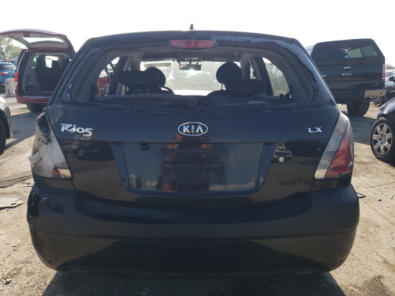 KNADE243396496955 2009 Kia Rio 5 Sx