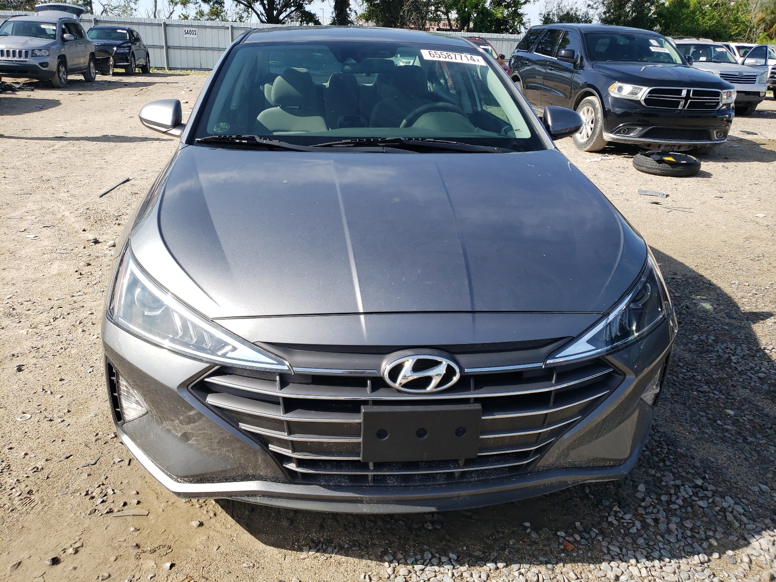 2019 Hyundai Elantra Sel vin: 5NPD84LF0KH445491