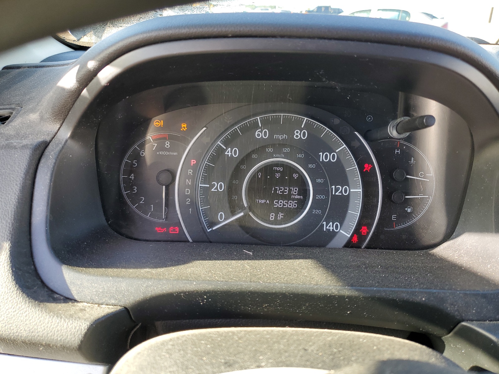 JHLRM3H55CC008582 2012 Honda Cr-V Ex