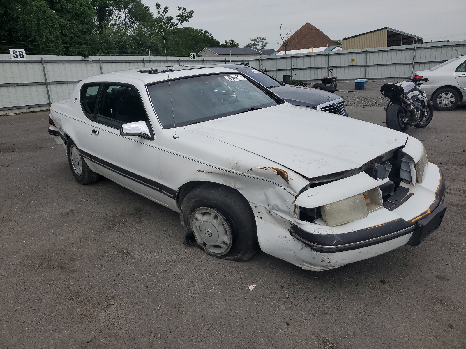 1MEBM6036HH665569 1987 Mercury Cougar Ls