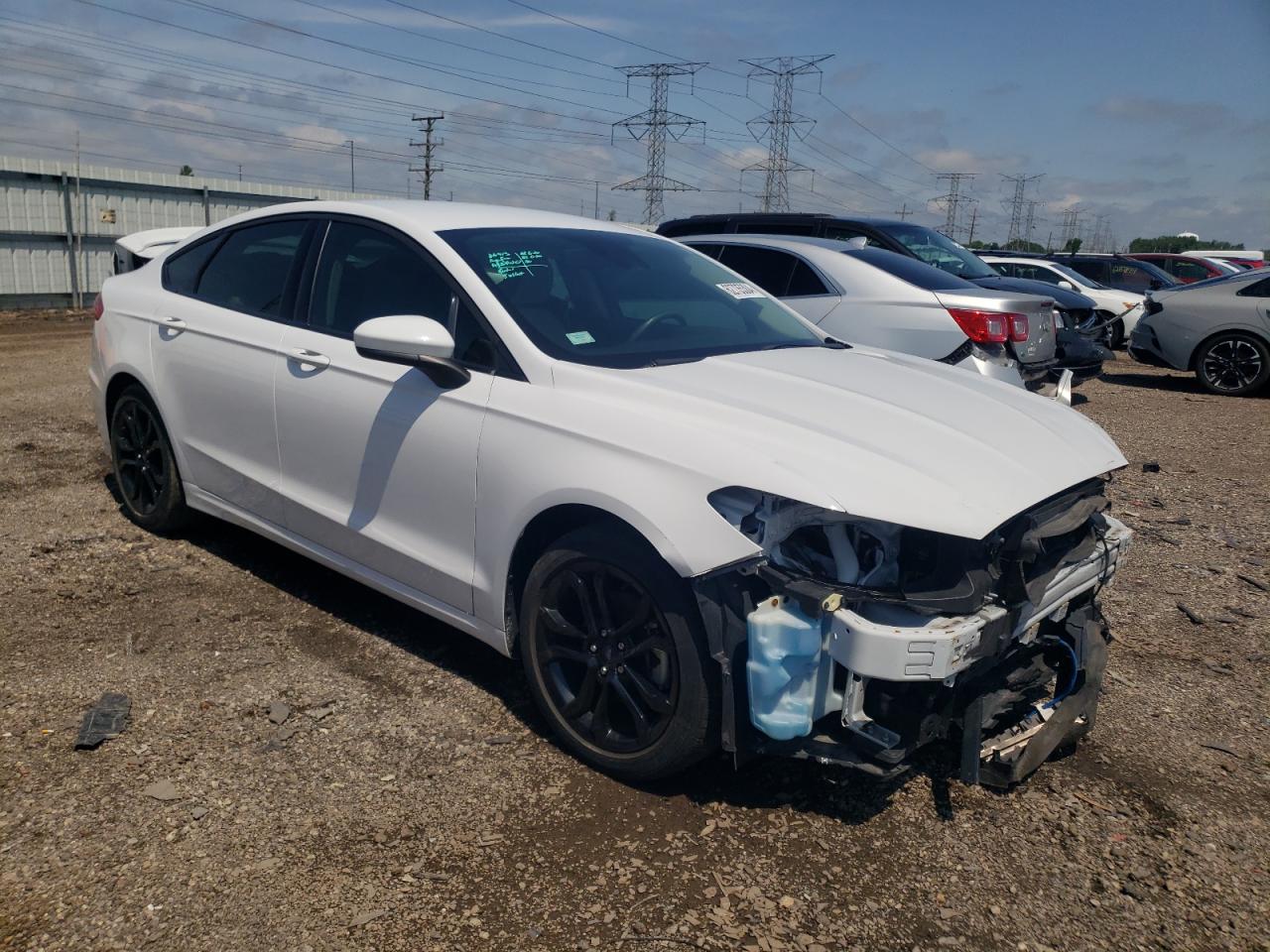 2020 Ford Fusion Se VIN: 3FA6P0HDXLR231348 Lot: 62735304