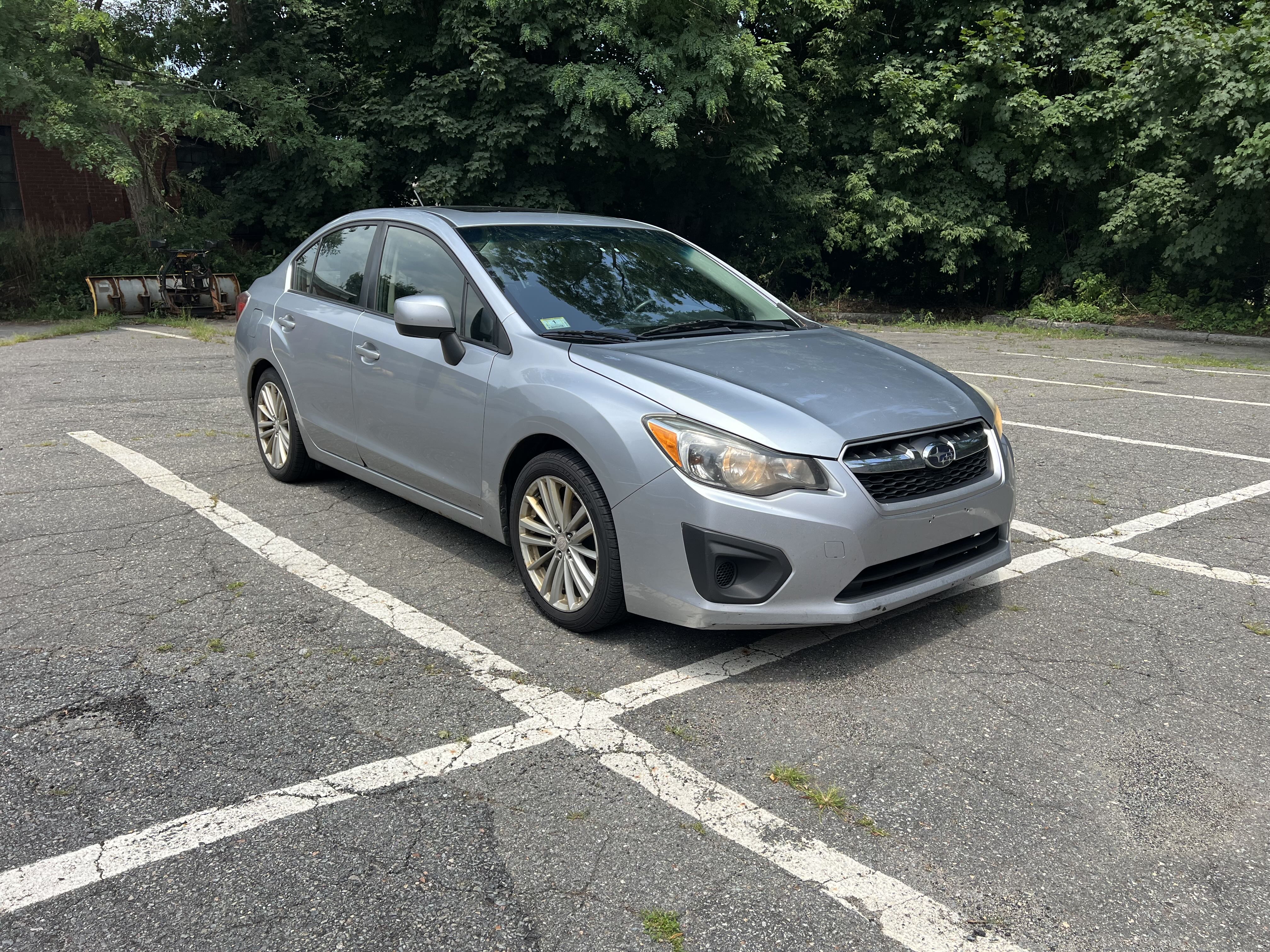 2012 Subaru Impreza Premium vin: JF1GJAD69CH017889