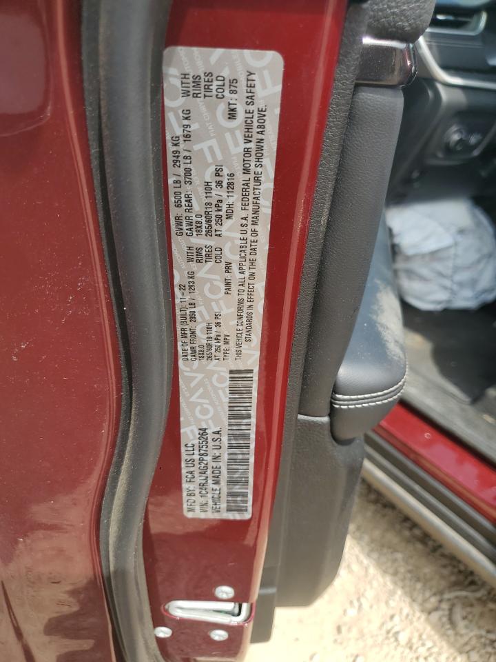 2023 Jeep Grand Cherokee L Laredo VIN: 1C4RJJAG2P8755264 Lot: 63188814