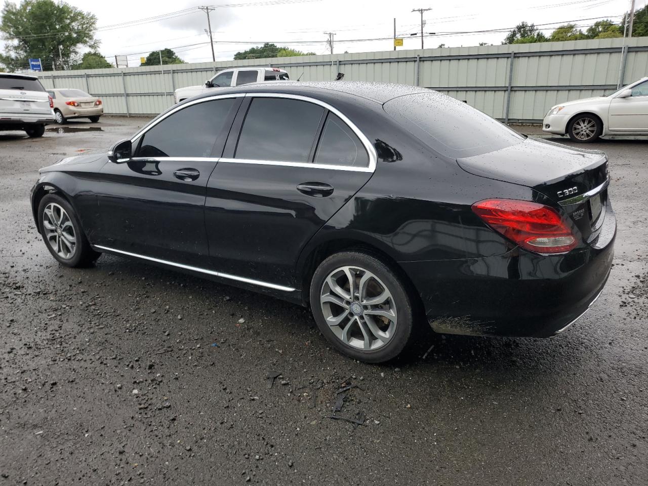 VIN 55SWF4KB4FU000669 2015 MERCEDES-BENZ C-CLASS no.2