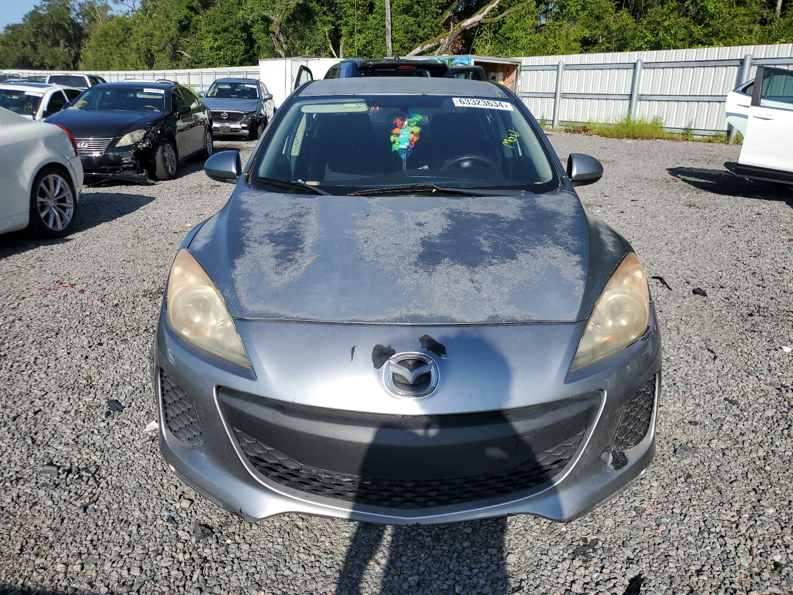 2012 Mazda 3 I vin: JM1BL1UF9C1637892