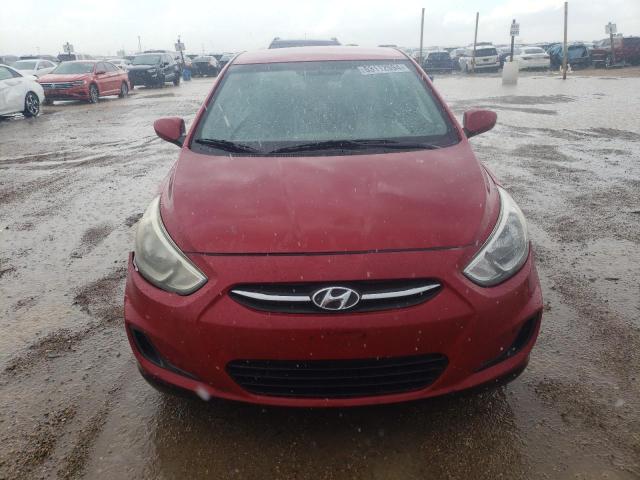  HYUNDAI ACCENT 2016 Czerwony