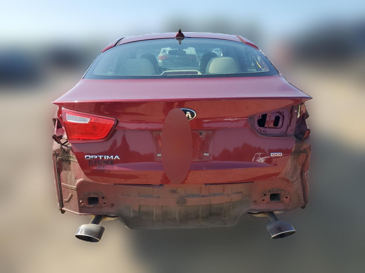 2014 Kia Optima Lx VIN: 5XXGM4A76EG275481 Lot: 64605464