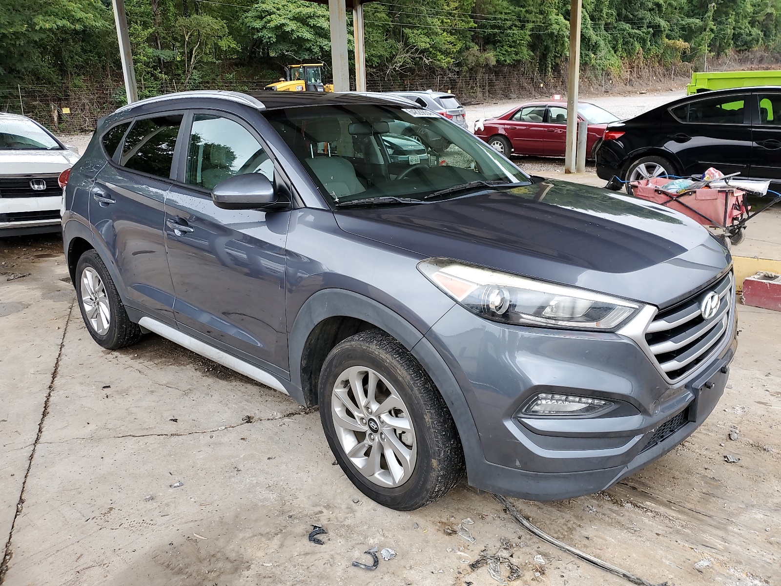 2018 Hyundai Tucson Sel vin: KM8J3CA48JU636637