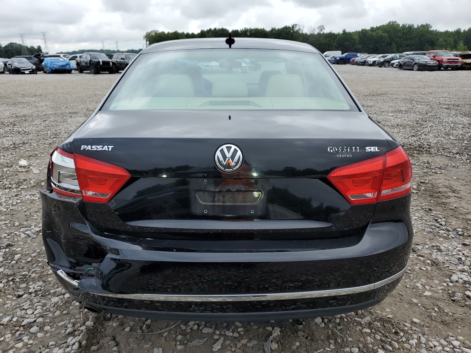 1VWCH7A35DC029065 2013 Volkswagen Passat Sel