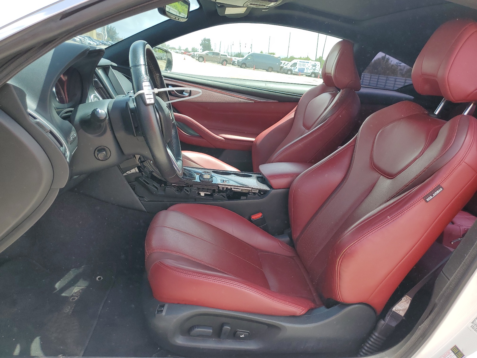 JN1FV7EL7JM630067 2018 Infiniti Q60 Red Sport 400