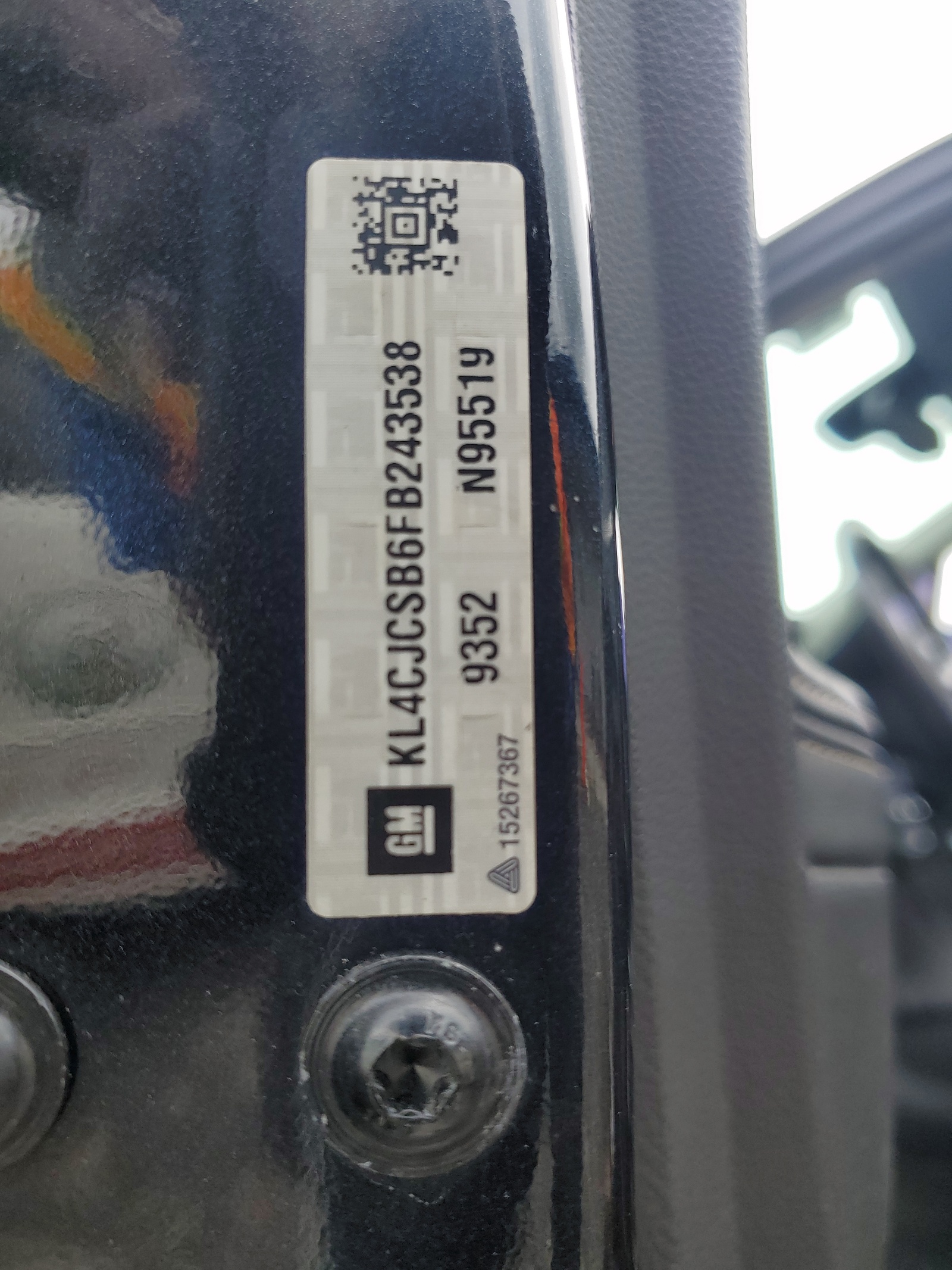 KL4CJCSB6FB243538 2015 Buick Encore