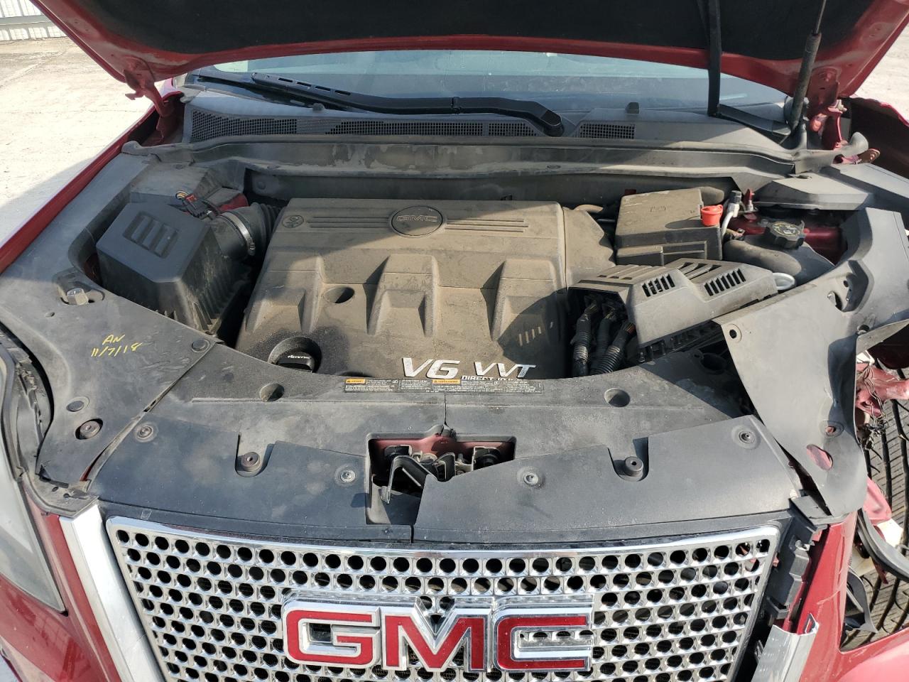 2013 GMC Terrain Denali VIN: 2GKFLYE30D6386309 Lot: 64859294