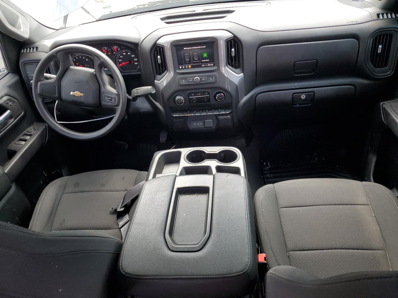 2021 Chevrolet Silverado C1500 Custom VIN: 1GCRWBEK2MZ317954 Lot: 64250504