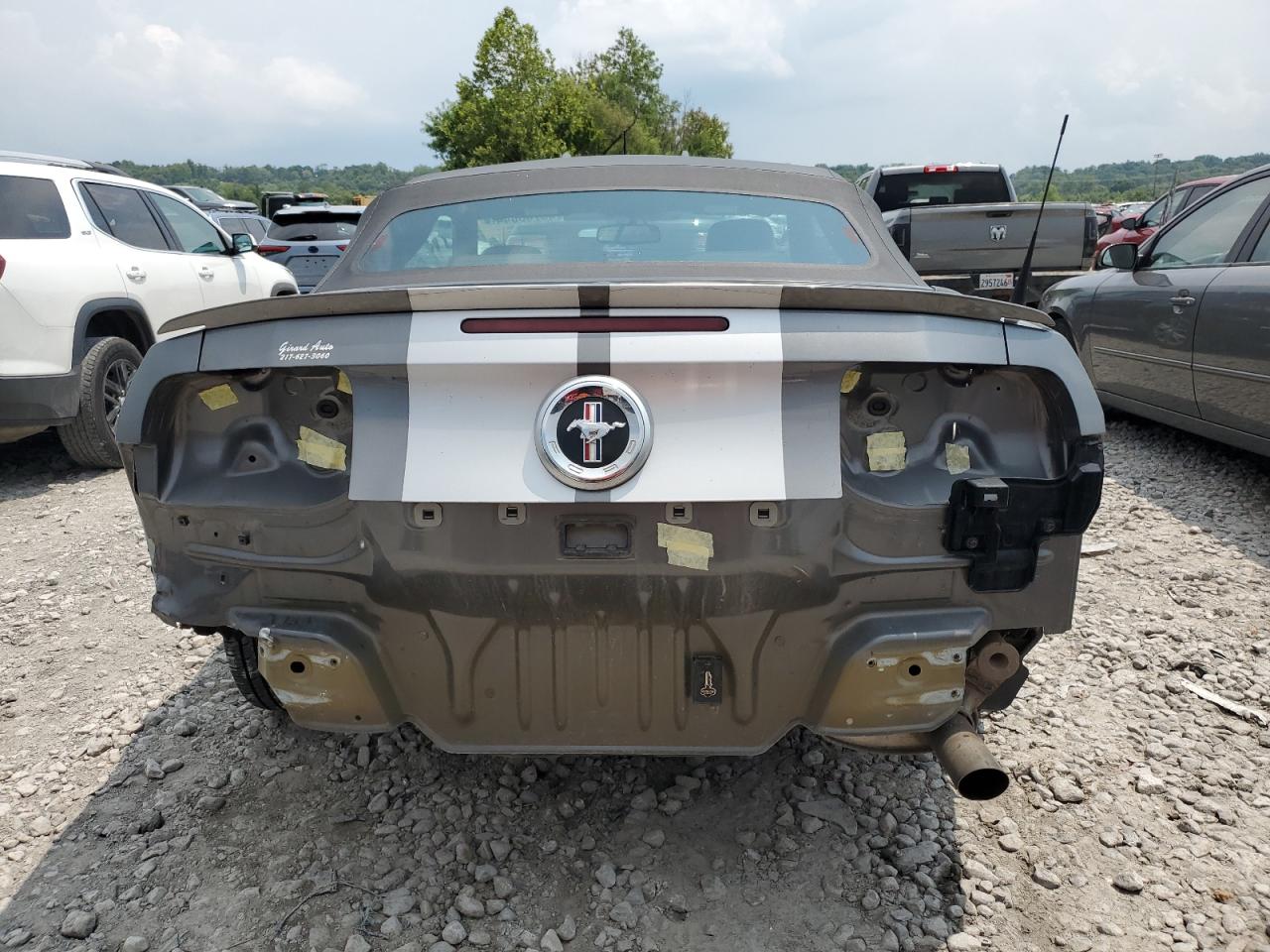 2010 Ford Mustang VIN: 1ZVBP8EN2A5110671 Lot: 63763844