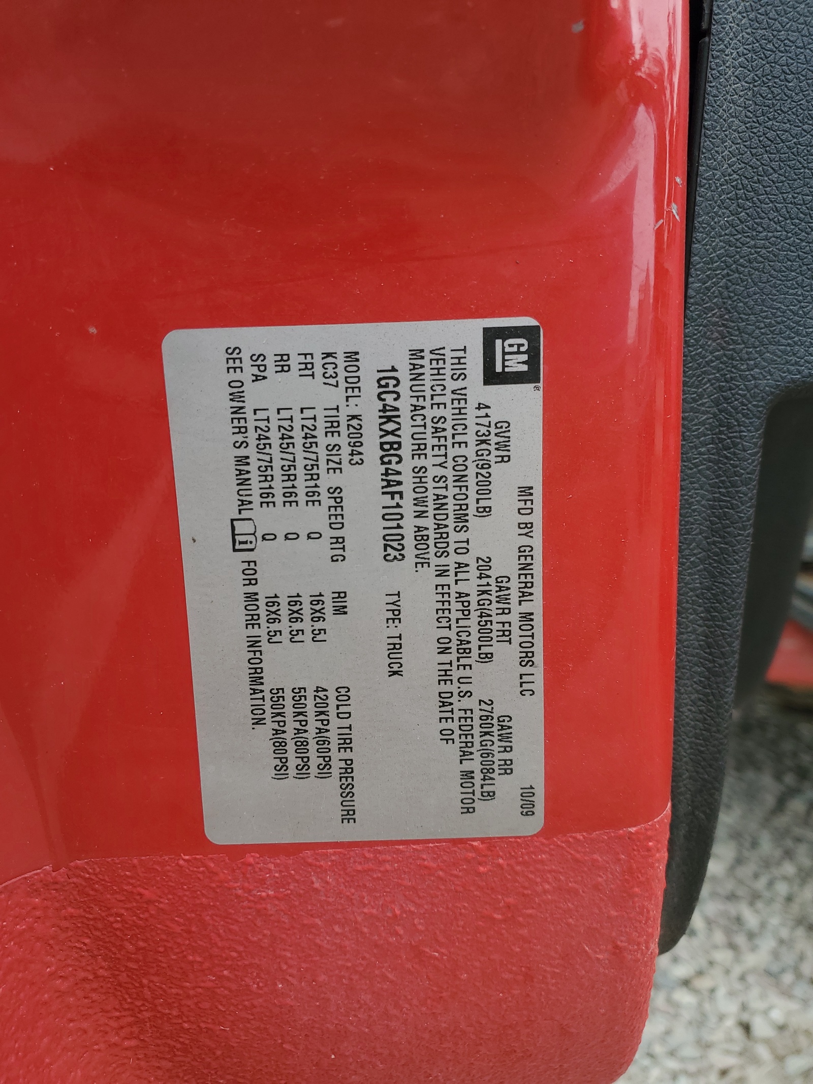 1GC4KXBG4AF101023 2010 Chevrolet Silverado K2500 Heavy Duty Lt