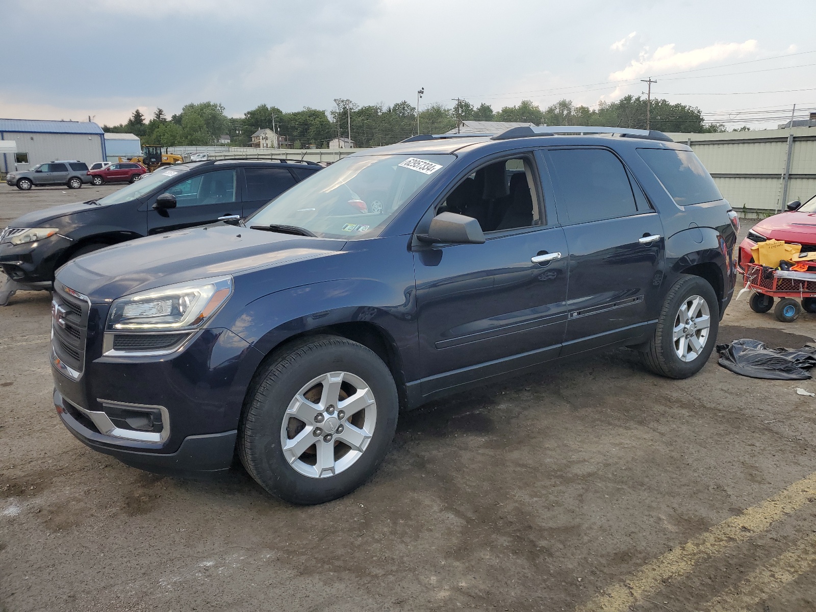 2015 GMC Acadia Sle vin: 1GKKRPKD7FJ141890