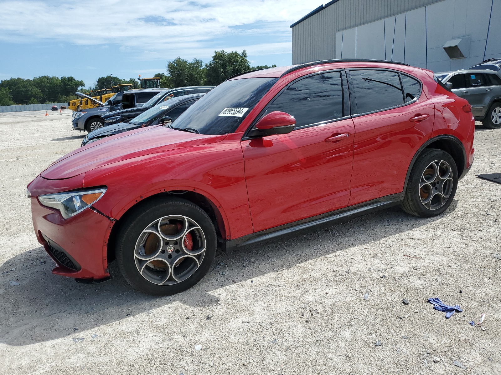 2020 Alfa Romeo Stelvio Ti vin: ZASPAKBN1L7C70566