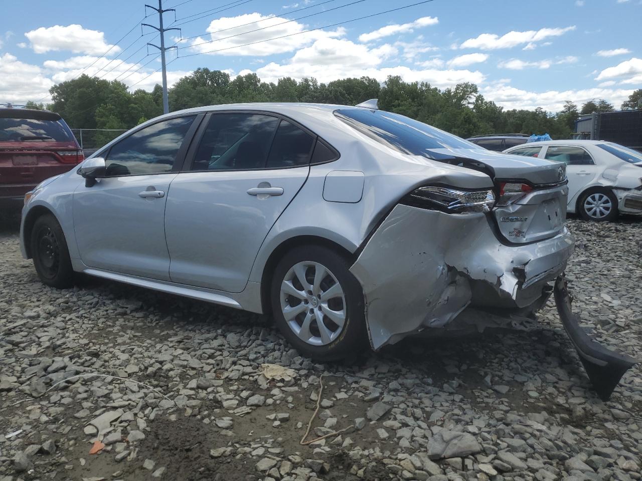 2022 Toyota Corolla Le VIN: 5YFEPMAE9NP294658 Lot: 61309904