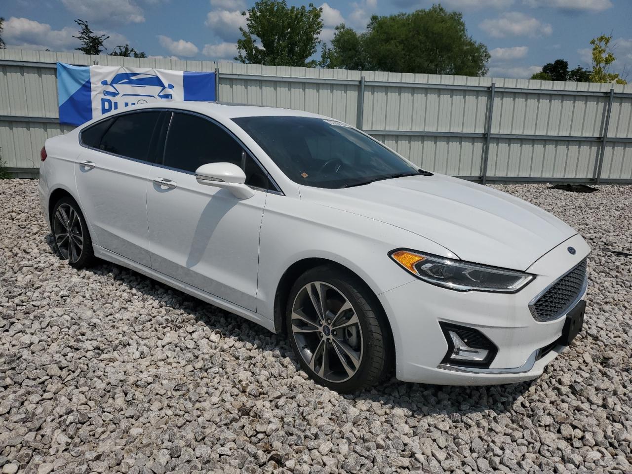 2019 Ford Fusion Titanium VIN: 3FA6P0D99KR241630 Lot: 64403274