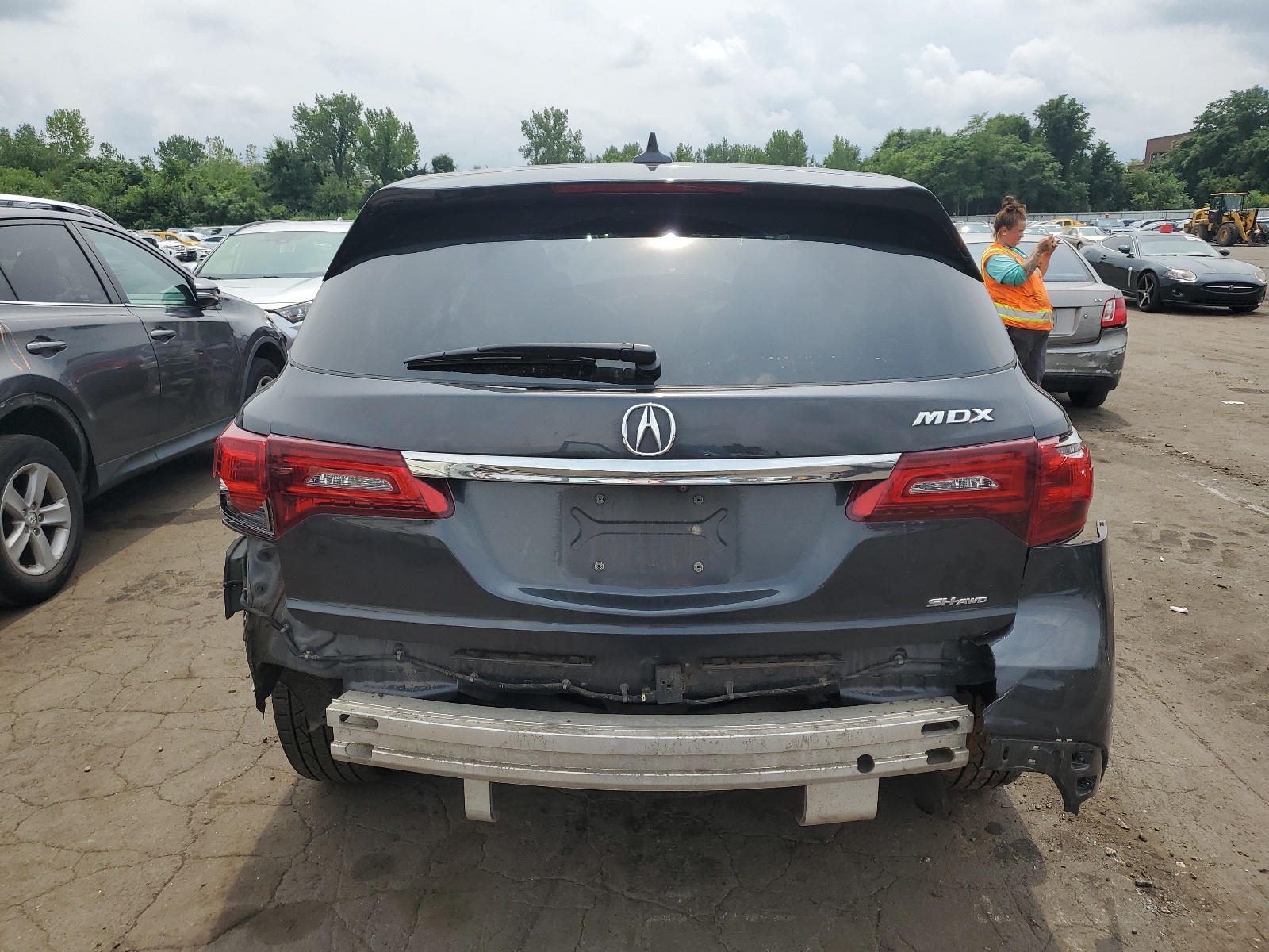 2016 Acura Mdx Technology vin: 5FRYD4H64GB027154