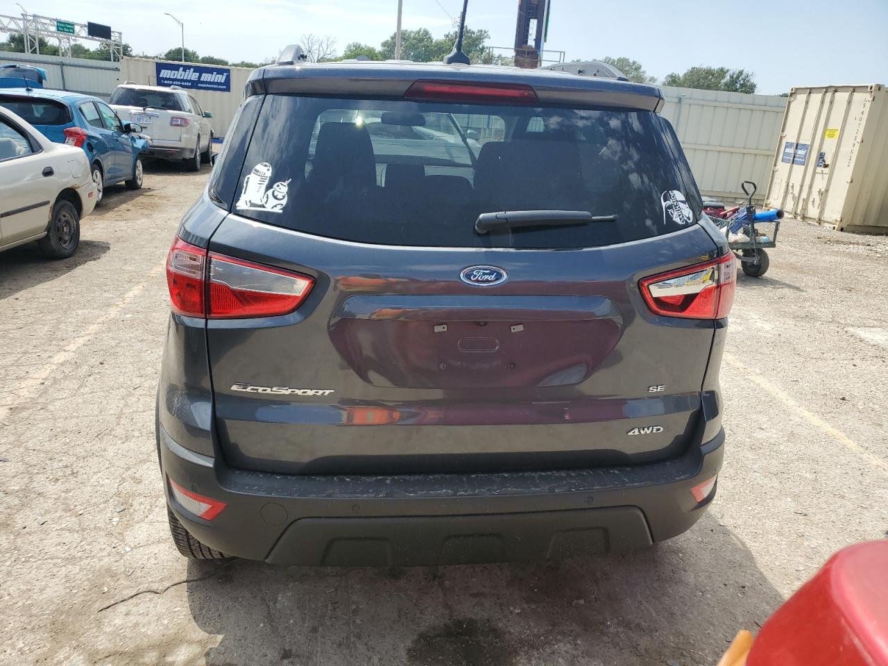 2022 Ford Ecosport Se VIN: MAJ6S3GL8NC473713 Lot: 65279004