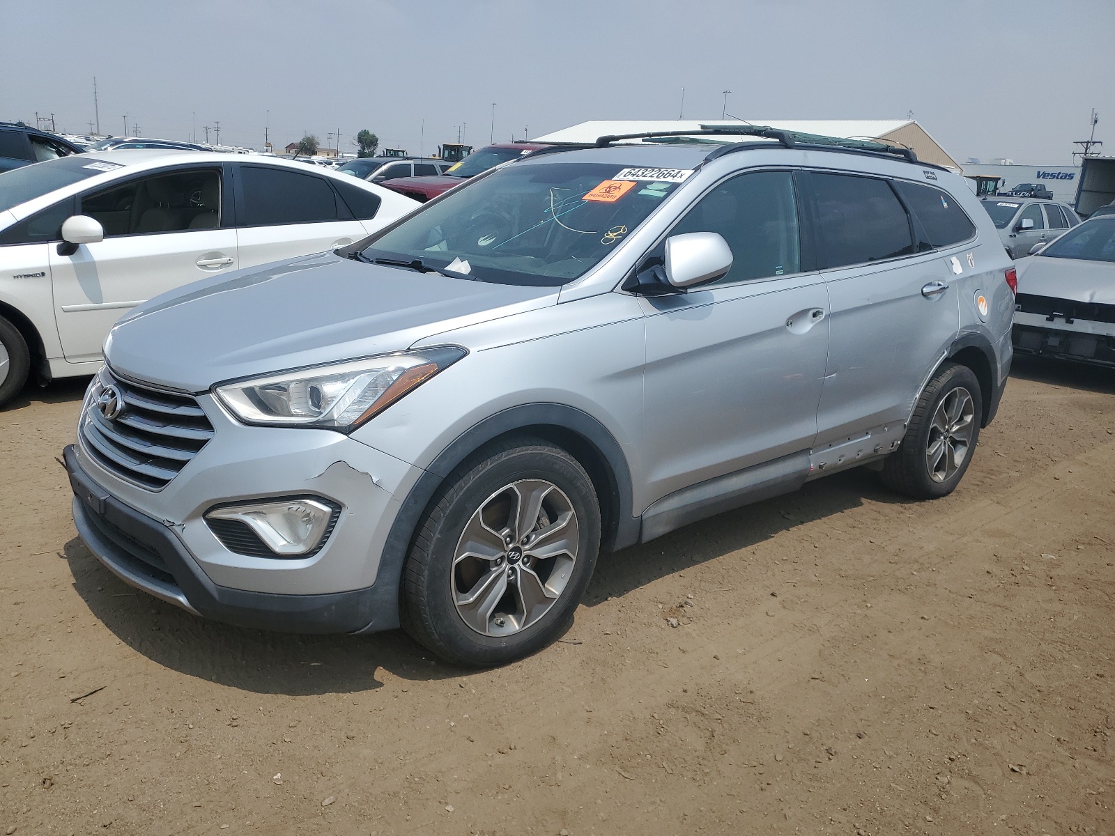 2015 Hyundai Santa Fe Gls vin: KM8SMDHF7FU098146