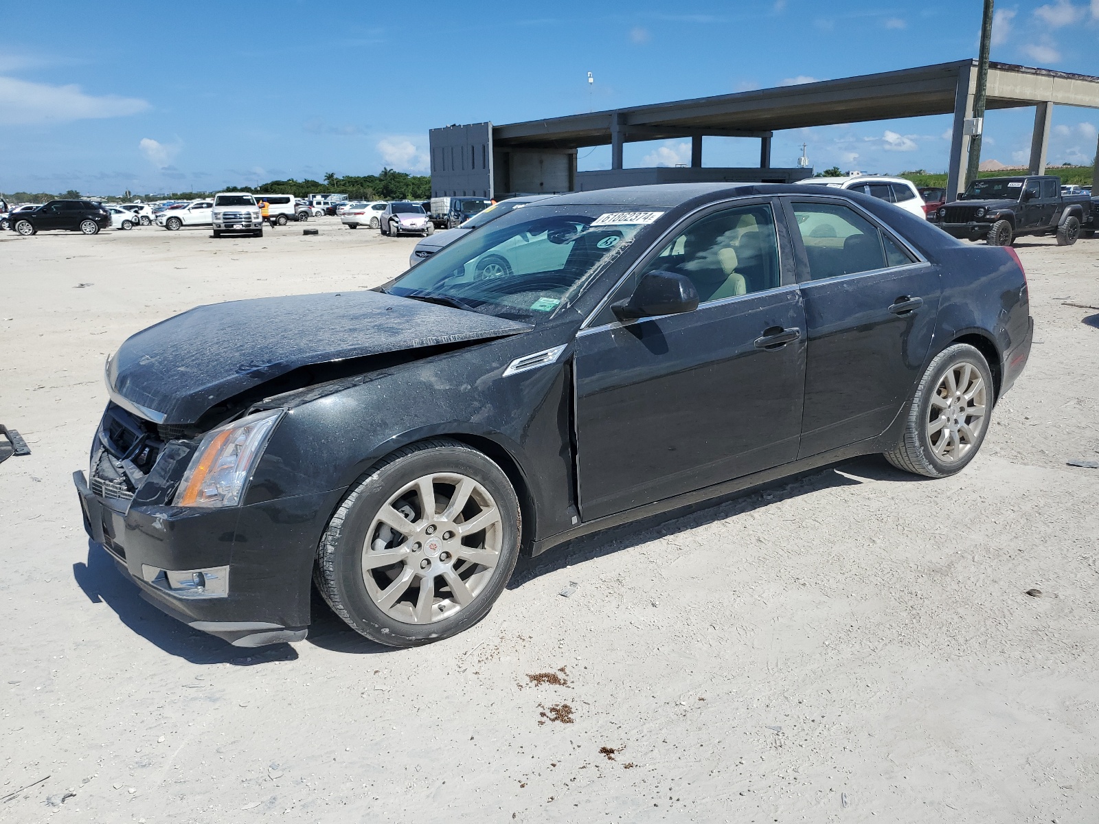 1G6DT57V290135455 2009 Cadillac Cts Hi Feature V6