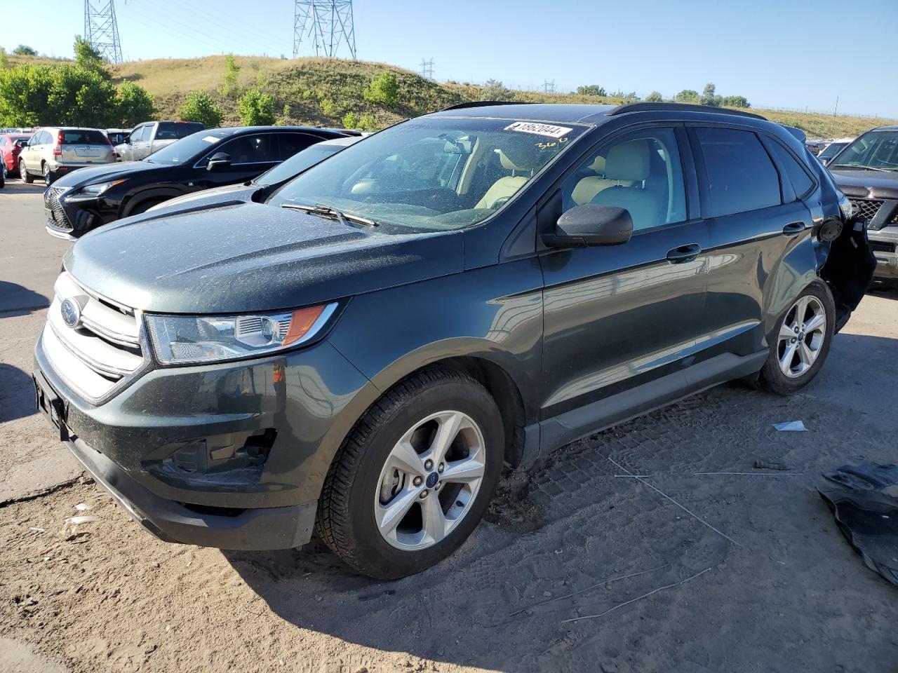 2FMTK3G86FBB37418 2015 Ford Edge Se