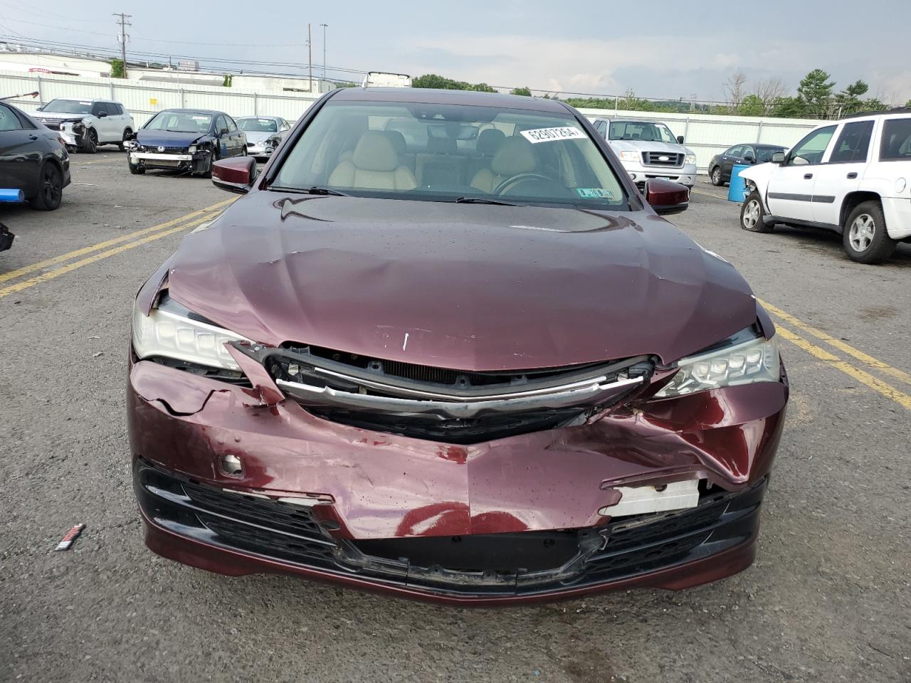 2015 Acura Tlx Tech VIN: 19UUB1F55FA001637 Lot: 62907264