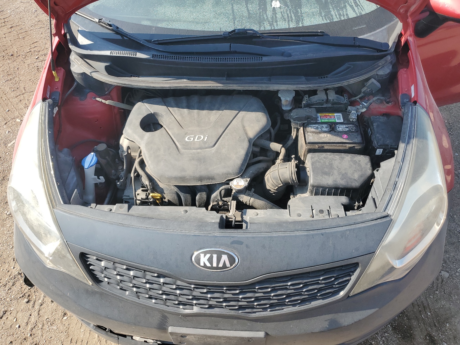 KNADM4A35D6204203 2013 Kia Rio Lx