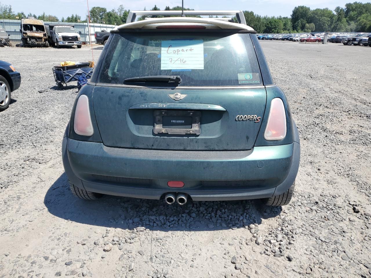 2005 Mini Cooper S VIN: WMWRE33515TD99833 Lot: 63508984