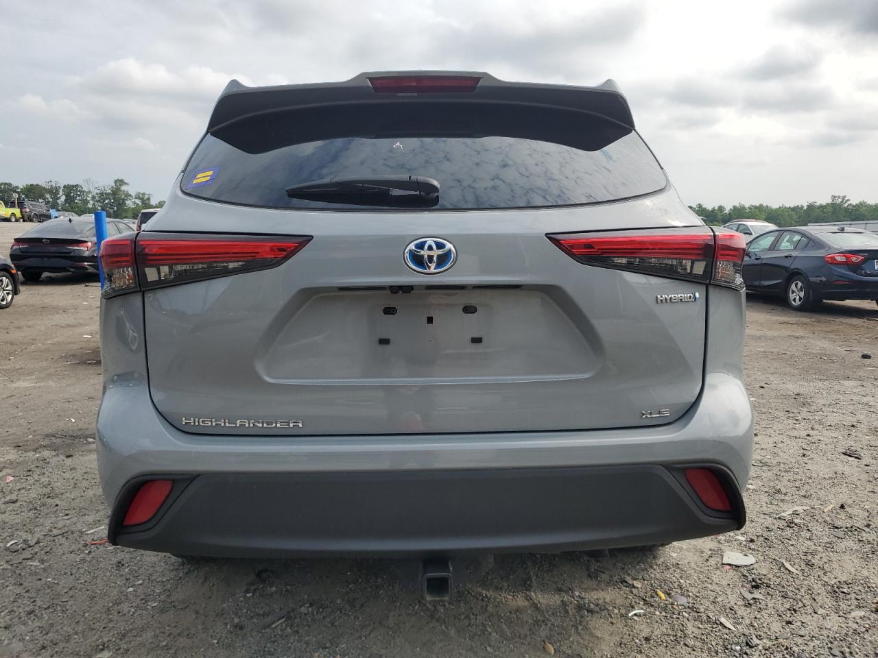 2022 Toyota Highlander Hybrid Xle VIN: 5TDABRCH8NS544609 Lot: 63460834
