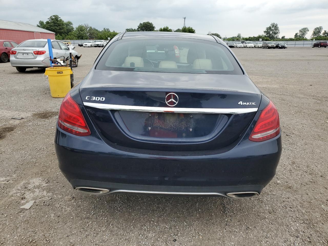 2017 Mercedes-Benz C 300 4Matic VIN: 55SWF4KB4HU193442 Lot: 59138104