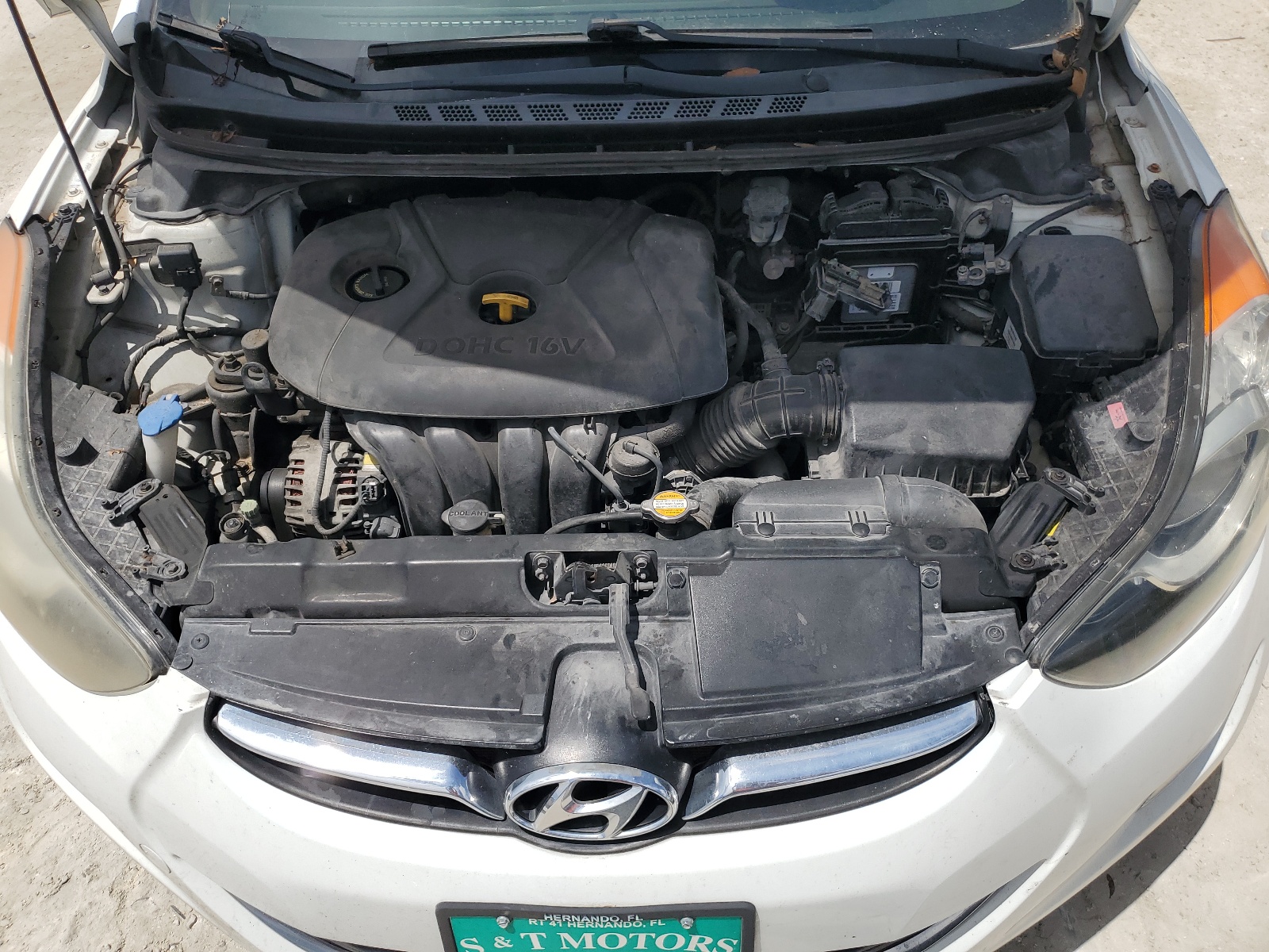 5NPDH4AE8CH083163 2012 Hyundai Elantra Gls